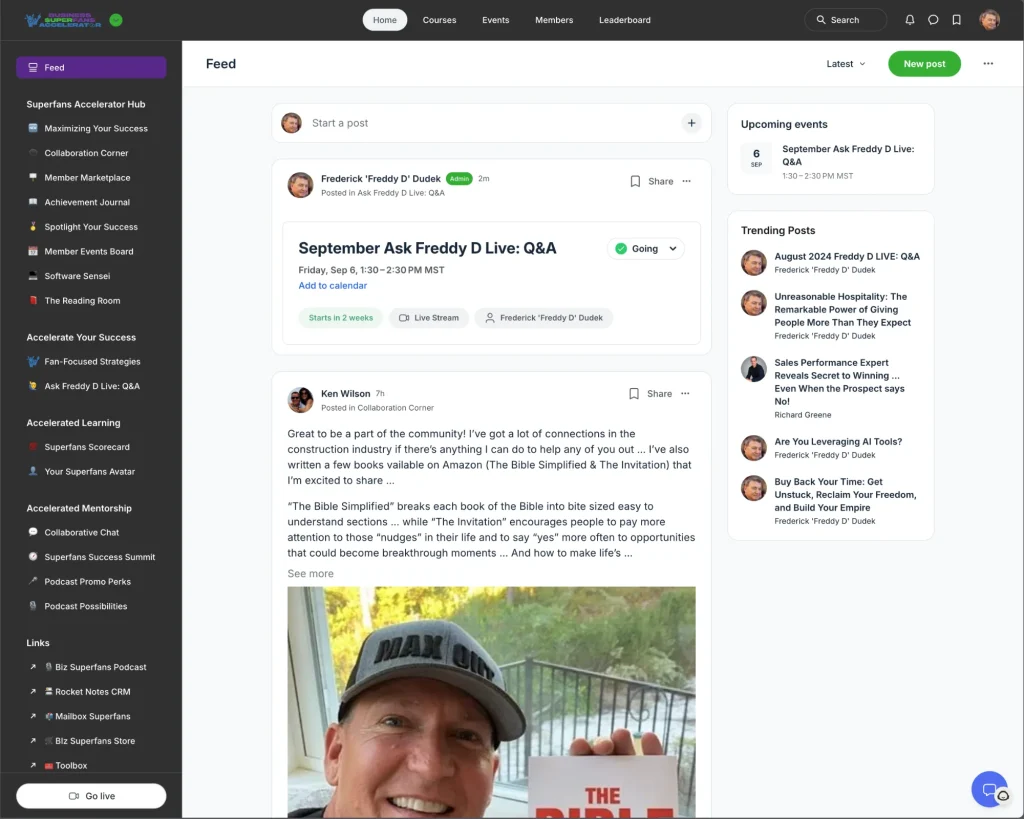 Business Superfans Accelerator