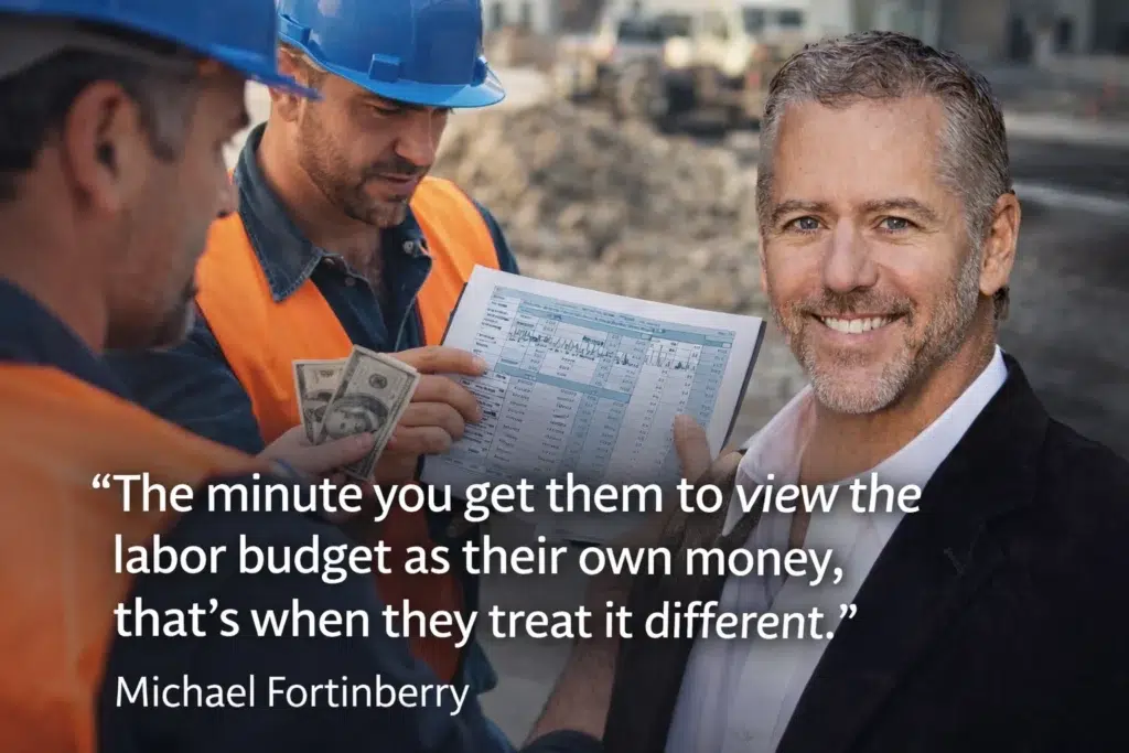 “The minute you get them to view the labor budget as their own money, that’s when they treat it different.” Michael Fortinberry