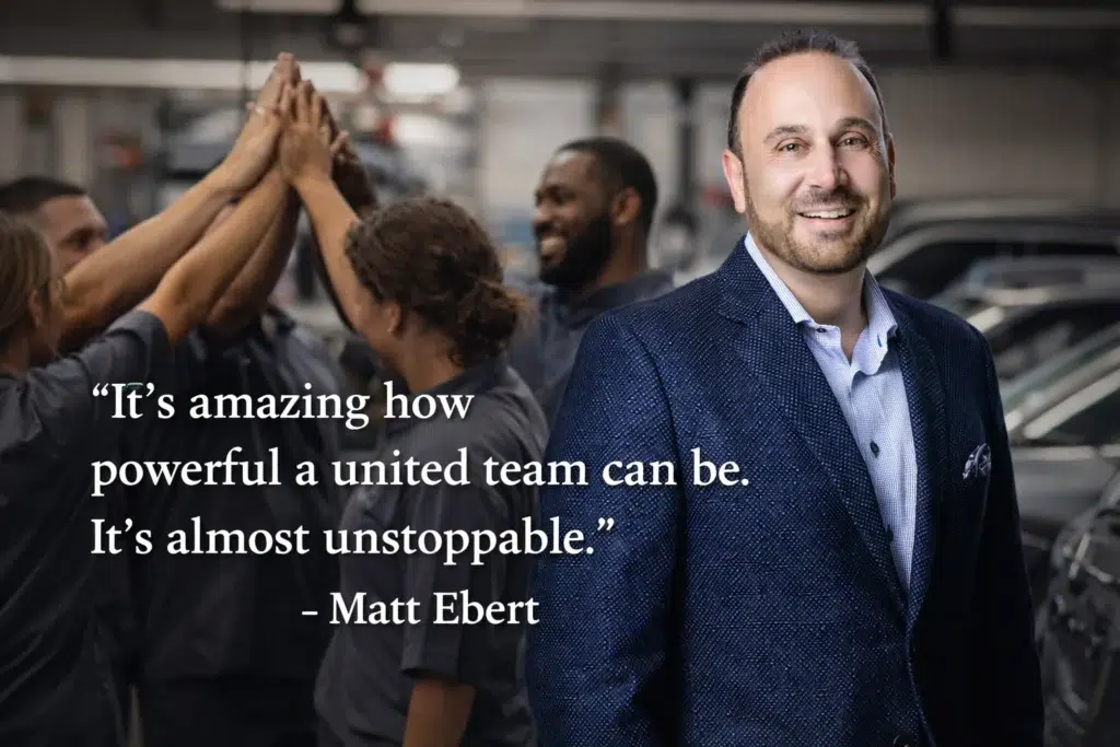 “It’s amazing how powerful a united team can be. It’s almost unstoppable.”